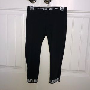 Black under armour leggings